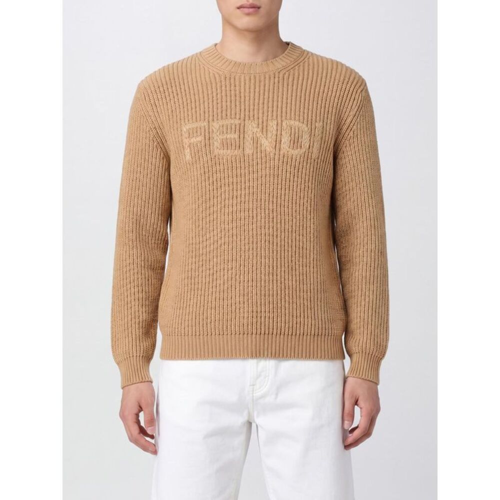 Fendi Sweater Men Brown